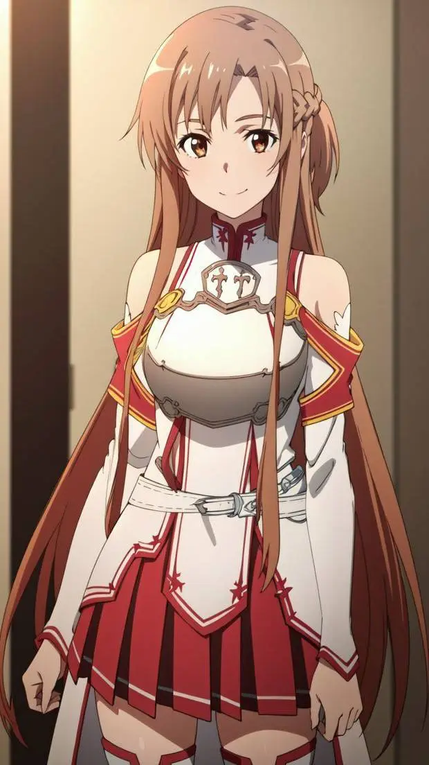 ai character: Asuna Yuuki background