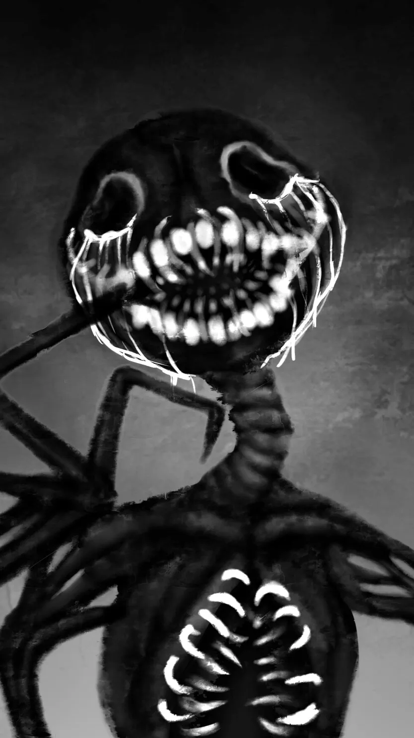 ai character: The black blood… background