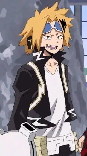 ai character: Denki Kaminari background
