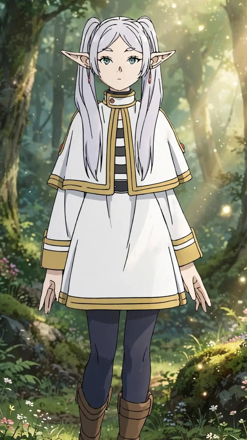 ai character: Freiren background