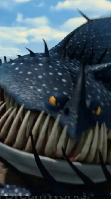 ai character: Tornado httyd  background