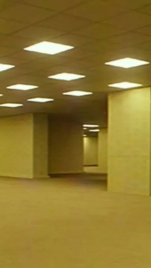 ai character: backrooms background