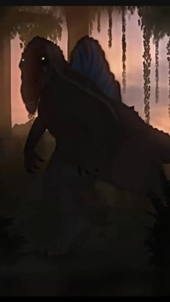 ai character: spino Asset 87 background