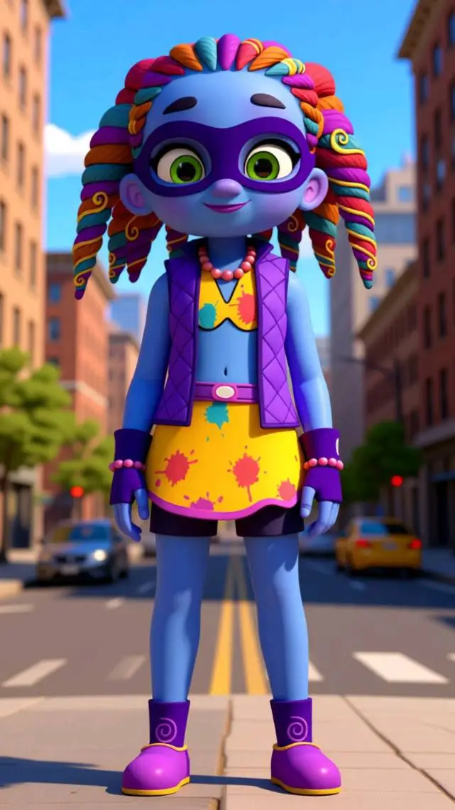 ai character: Vida Calavera background
