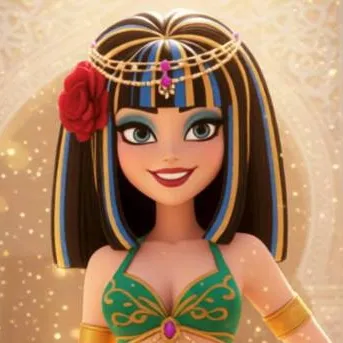 chat with ai character: Queen Cleo Nile 🥵