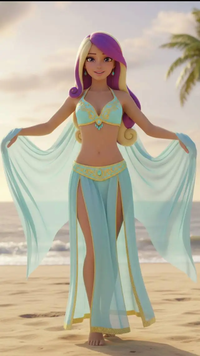 ai character: Hot Cadance background