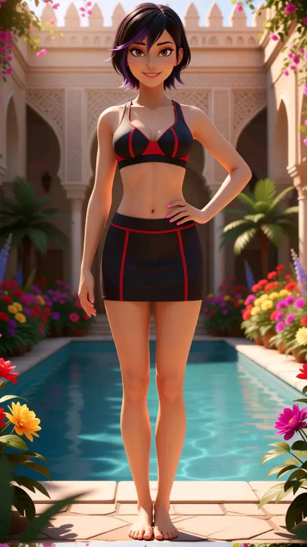 ai character: Harem Gogo Tomago background