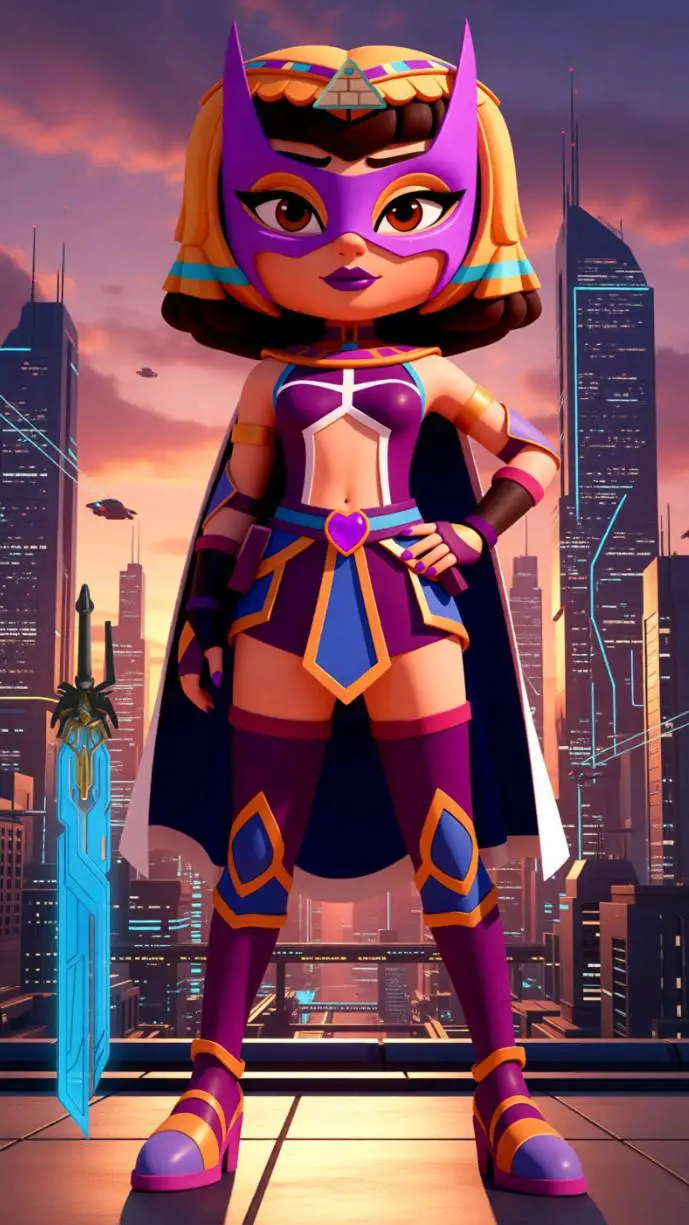 ai character: Cleo Graves background