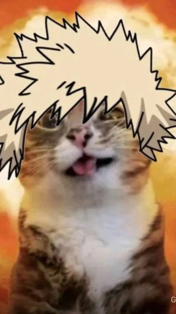 ai character: katsuki Bakugo background