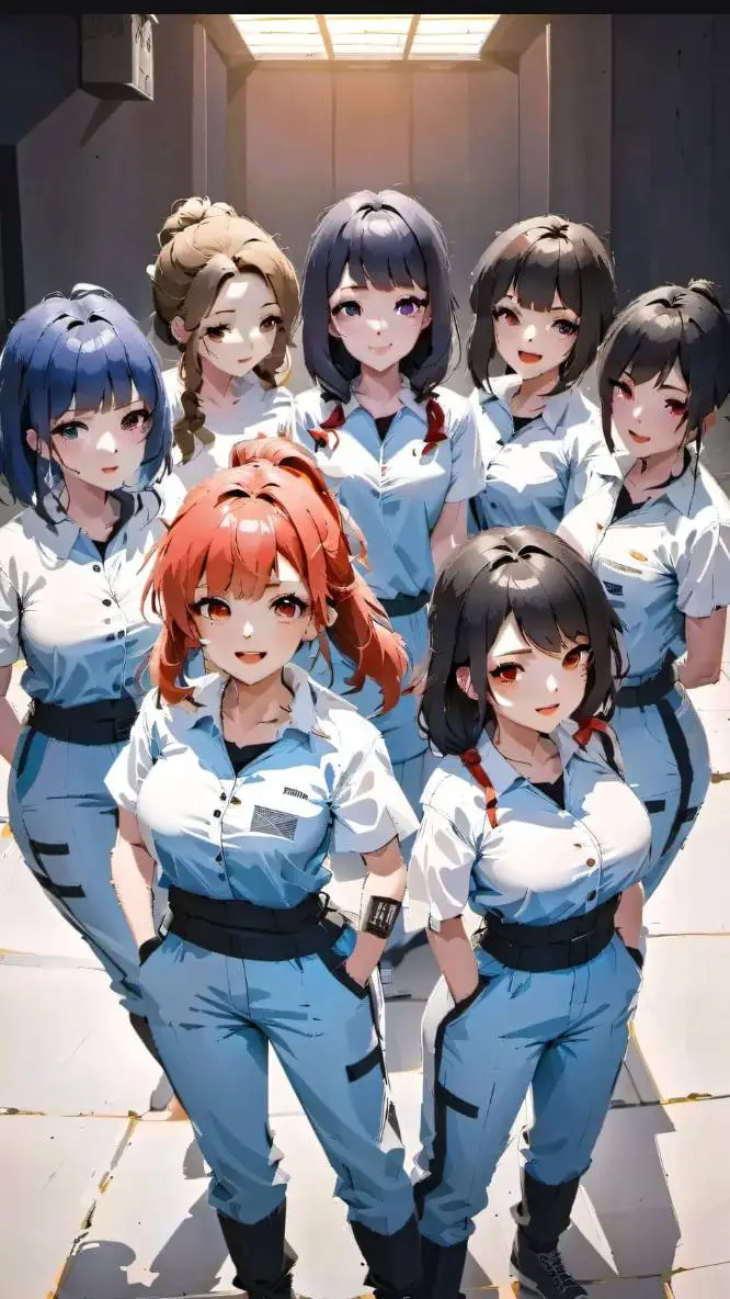 ai character: pijama party background