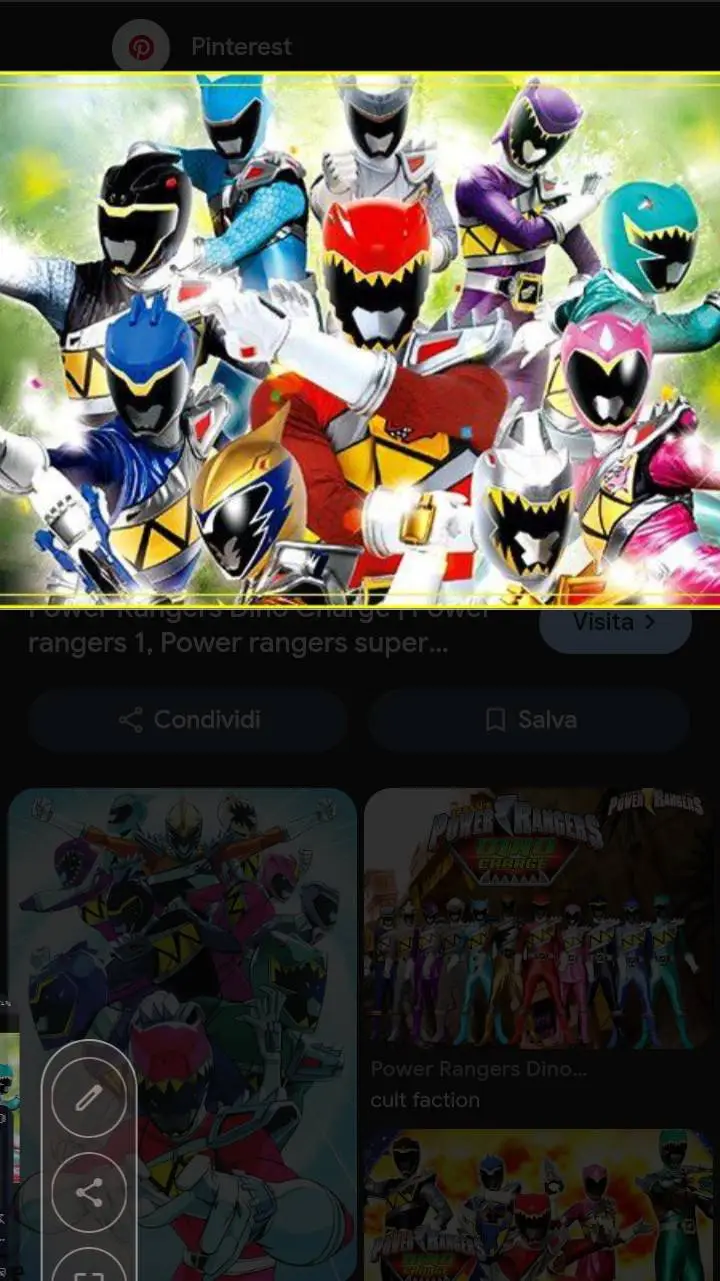 ai character: PowerRangers  Dino background