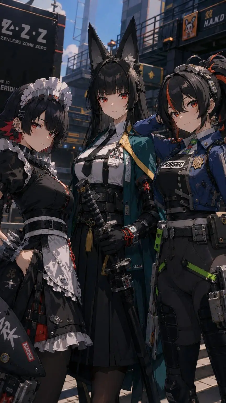 ai character: ellen-oshini-zhu  background