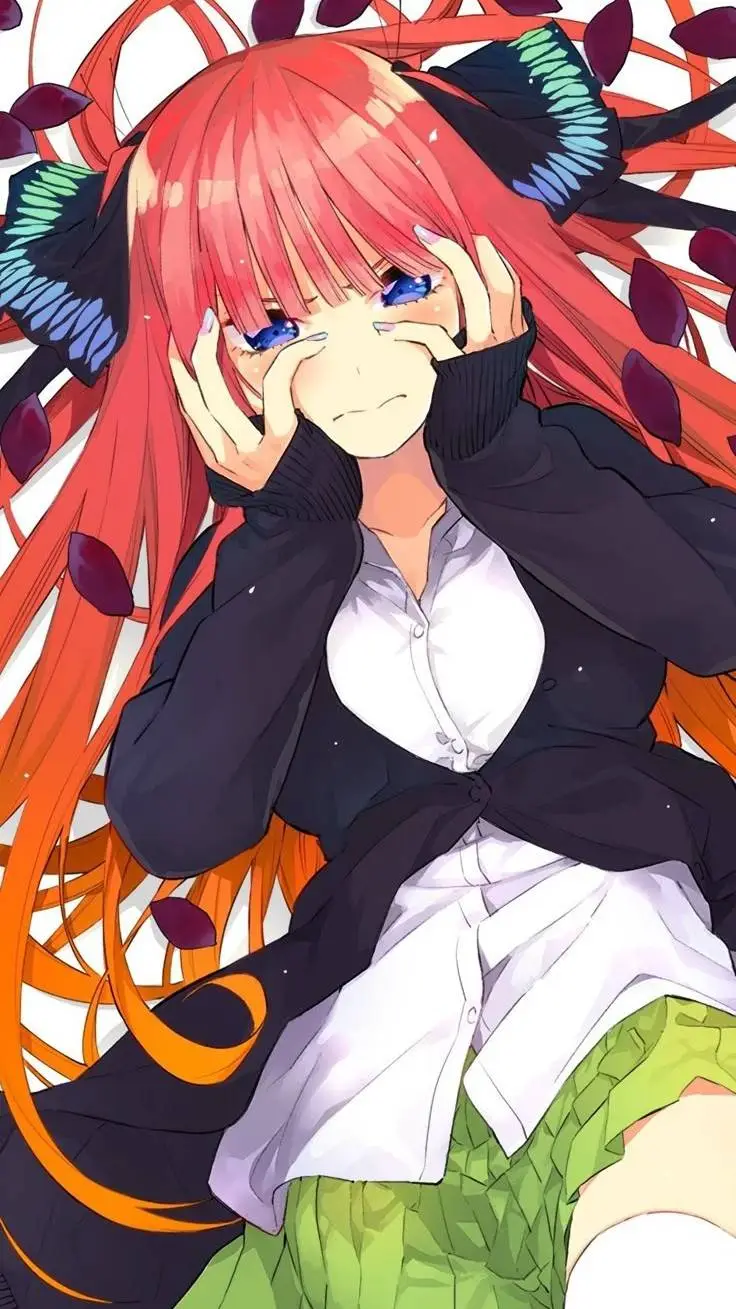 ai character: nino nakano  background