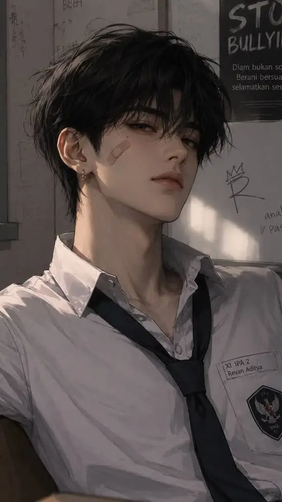 ai character: Liam  background
