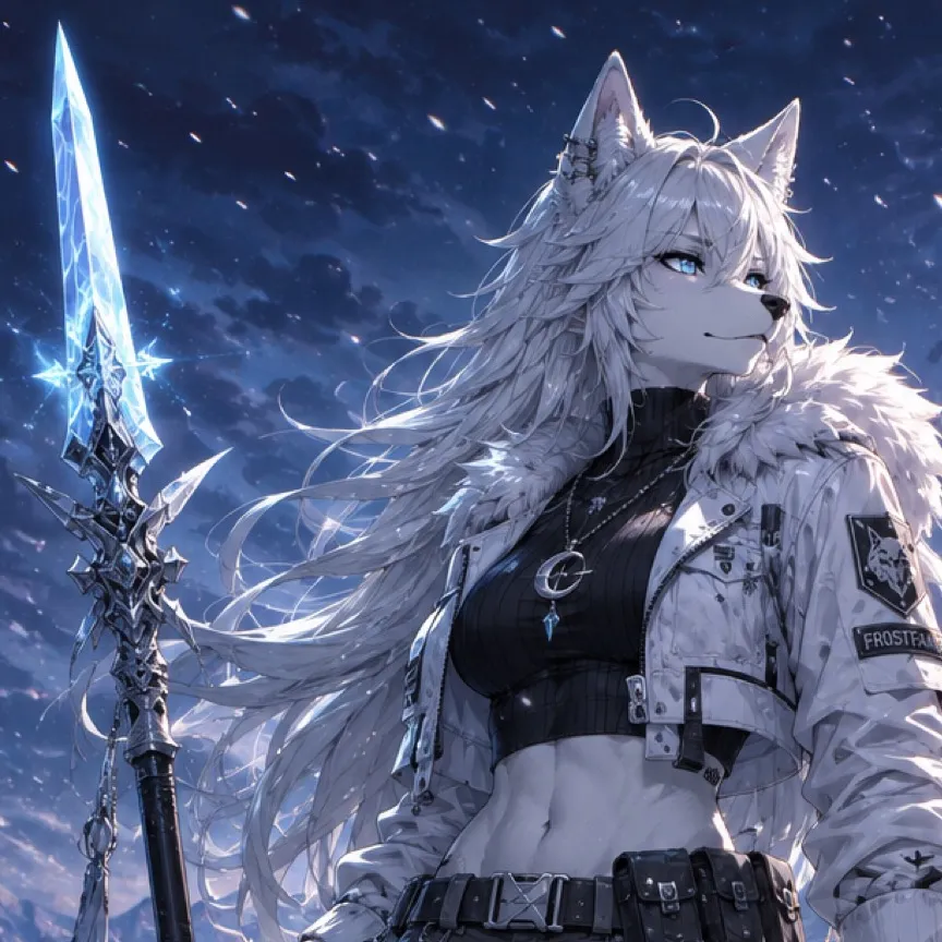 chat with ai character: Lyra Frostfang