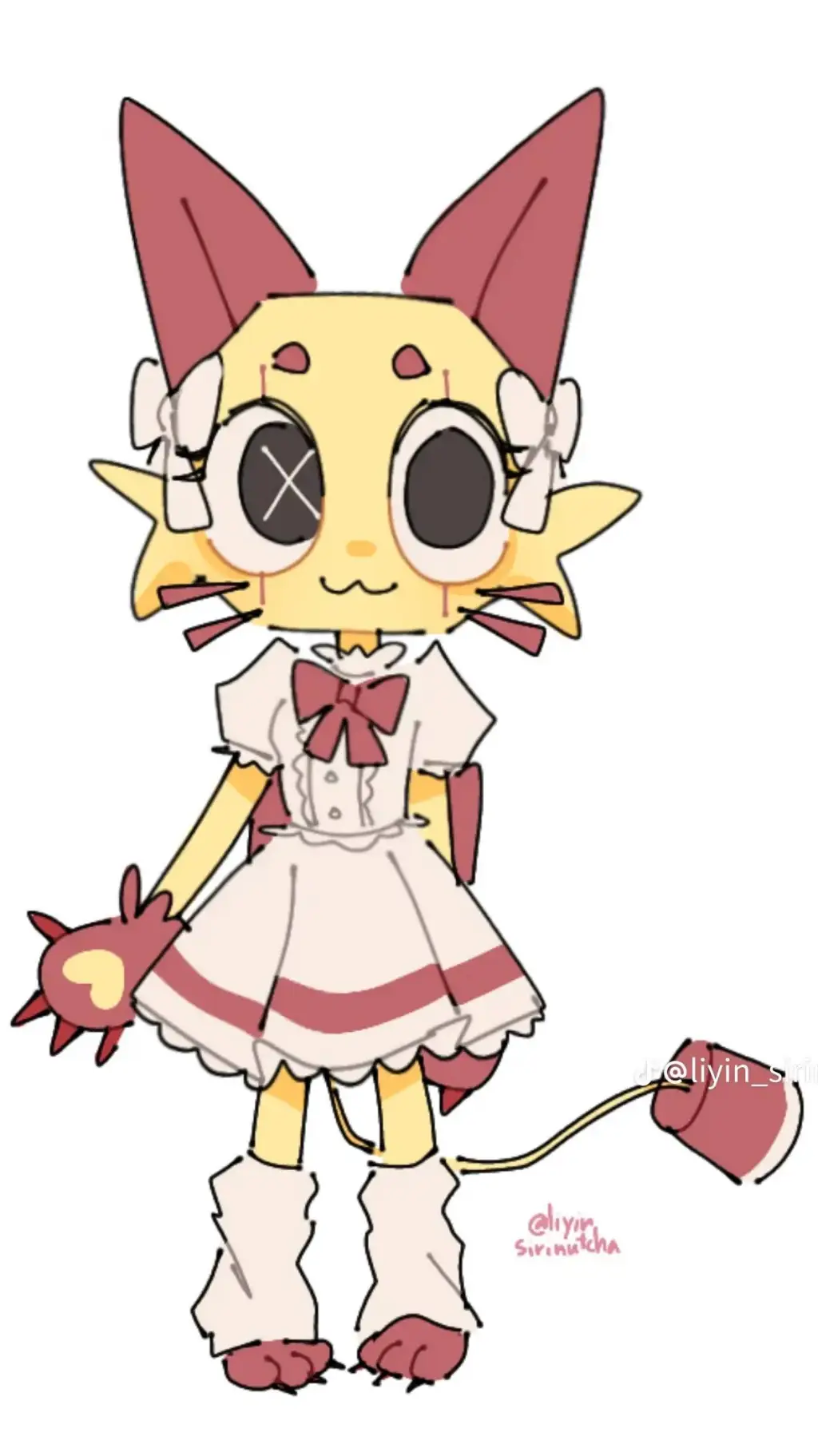 ai character: scraps!  background