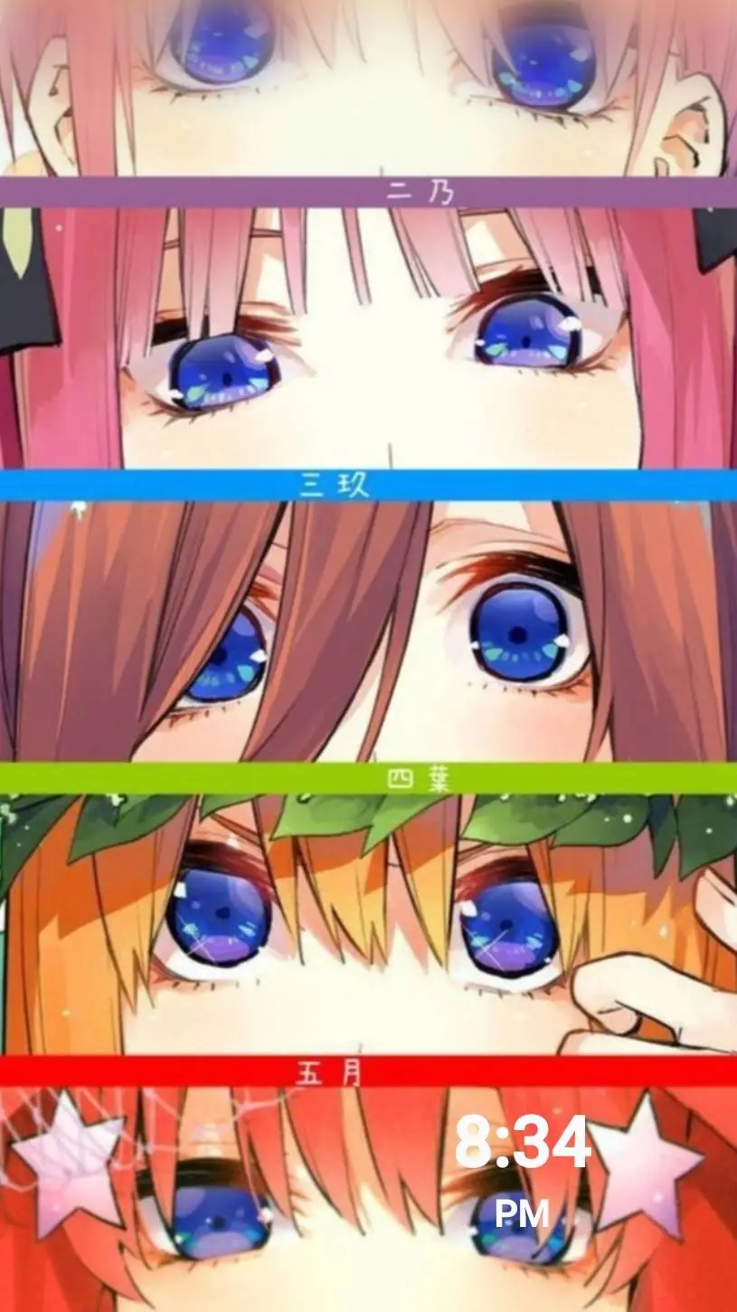 ai character: itsuki slap nino background