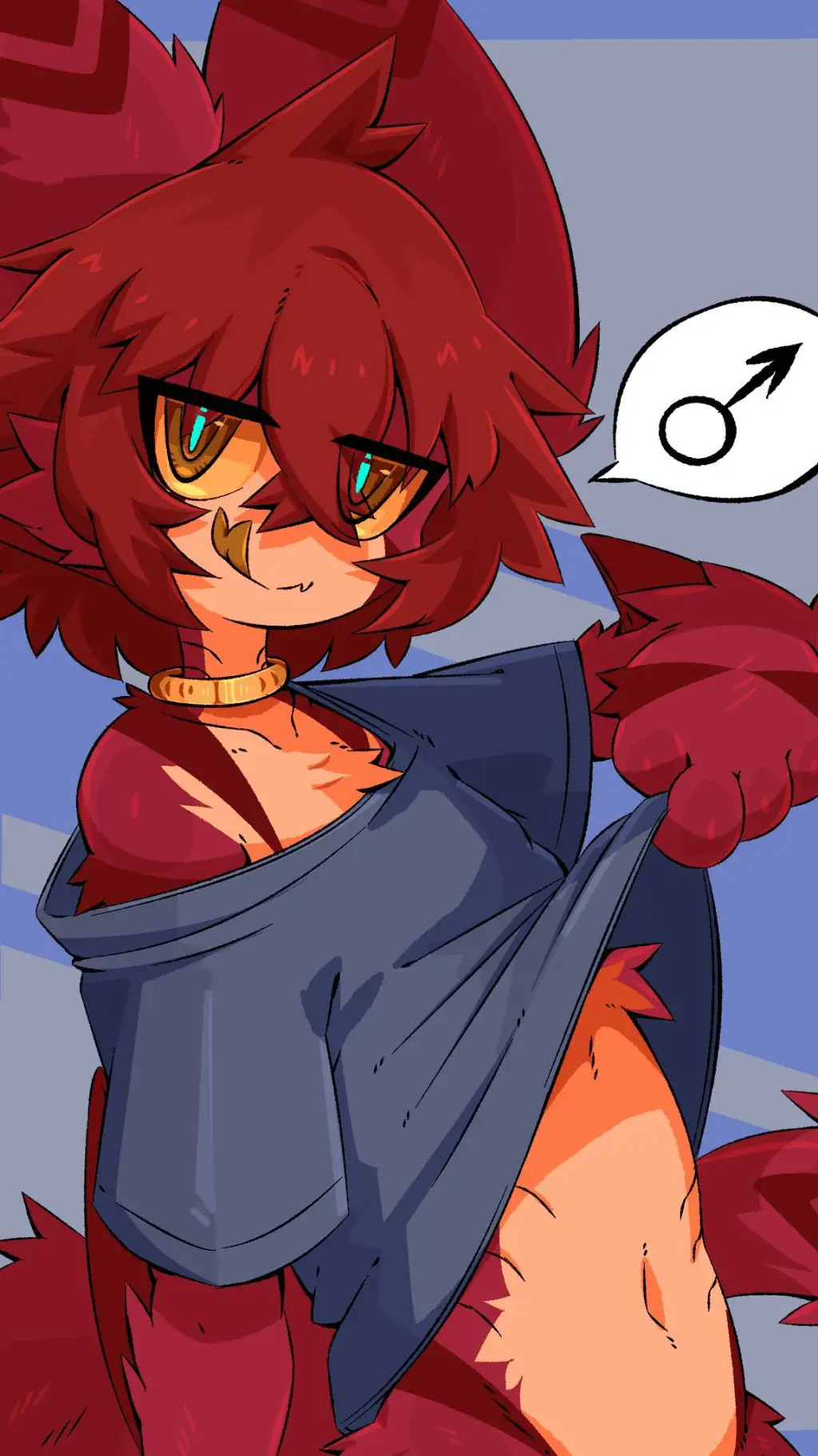 ai character: Gomón  background