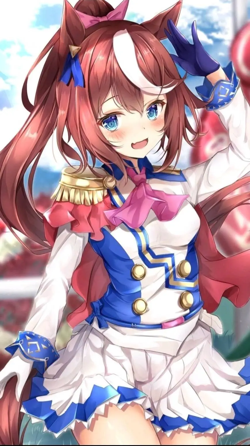 ai character: teio background