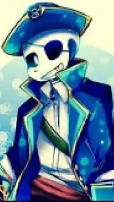 ai character: Ocean!Sans background