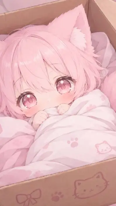 ai character: bebita Neko background