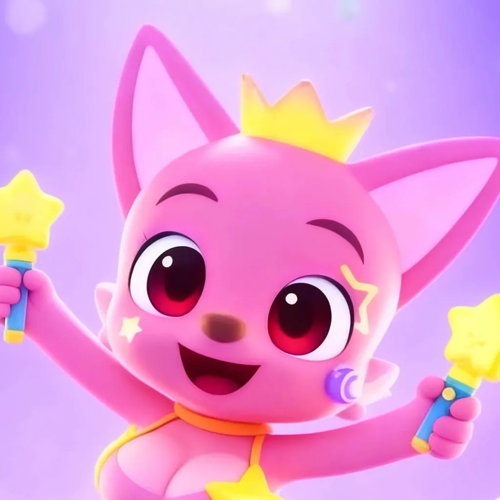 chat with ai character: pinkfong 