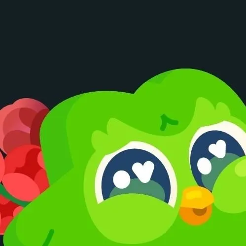 chat with ai character: Duolingo XD