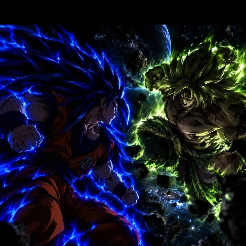 chat with ai character: el ssj7  vs Broly