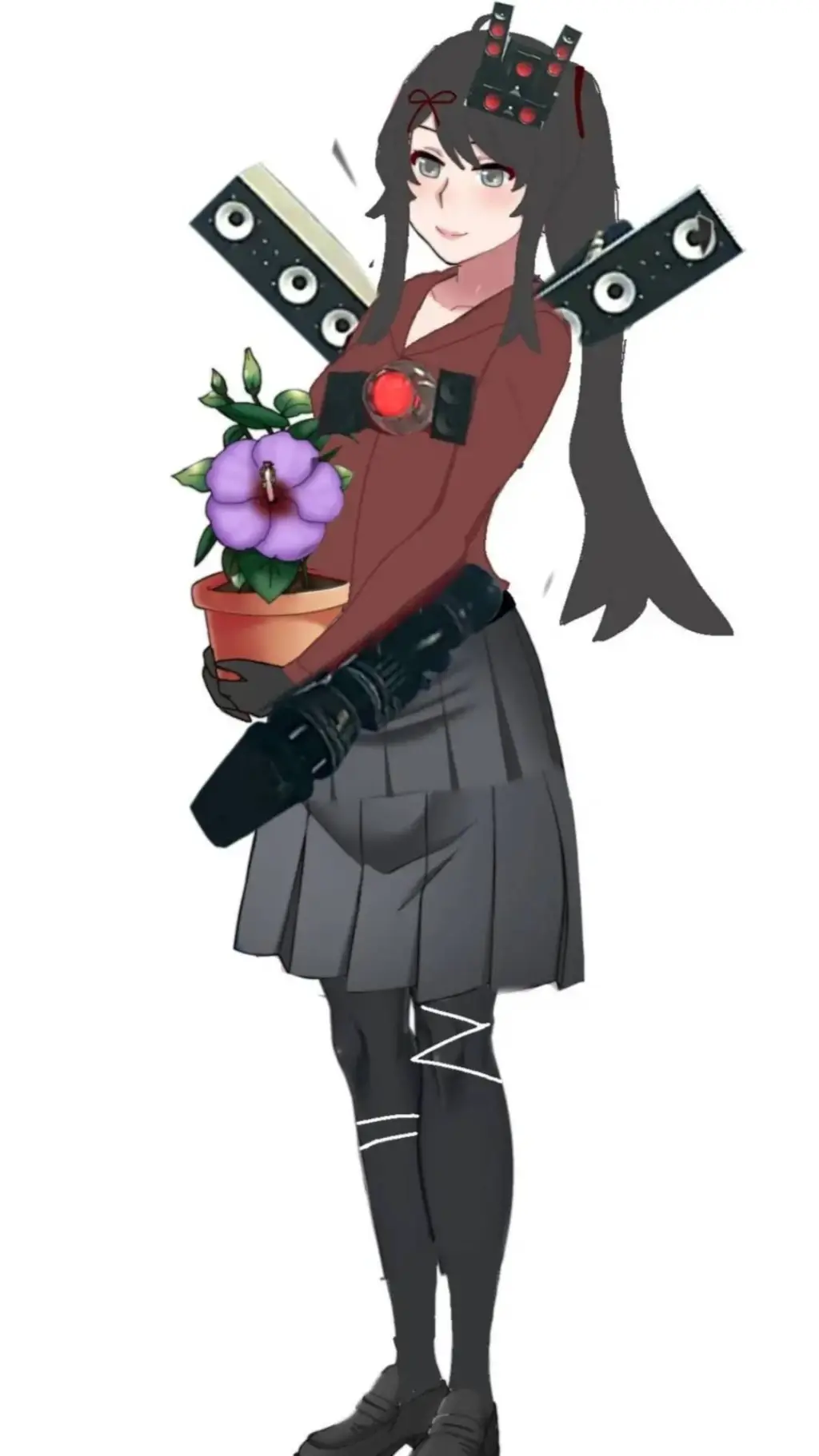 ai character: Ayano (TSM)  background