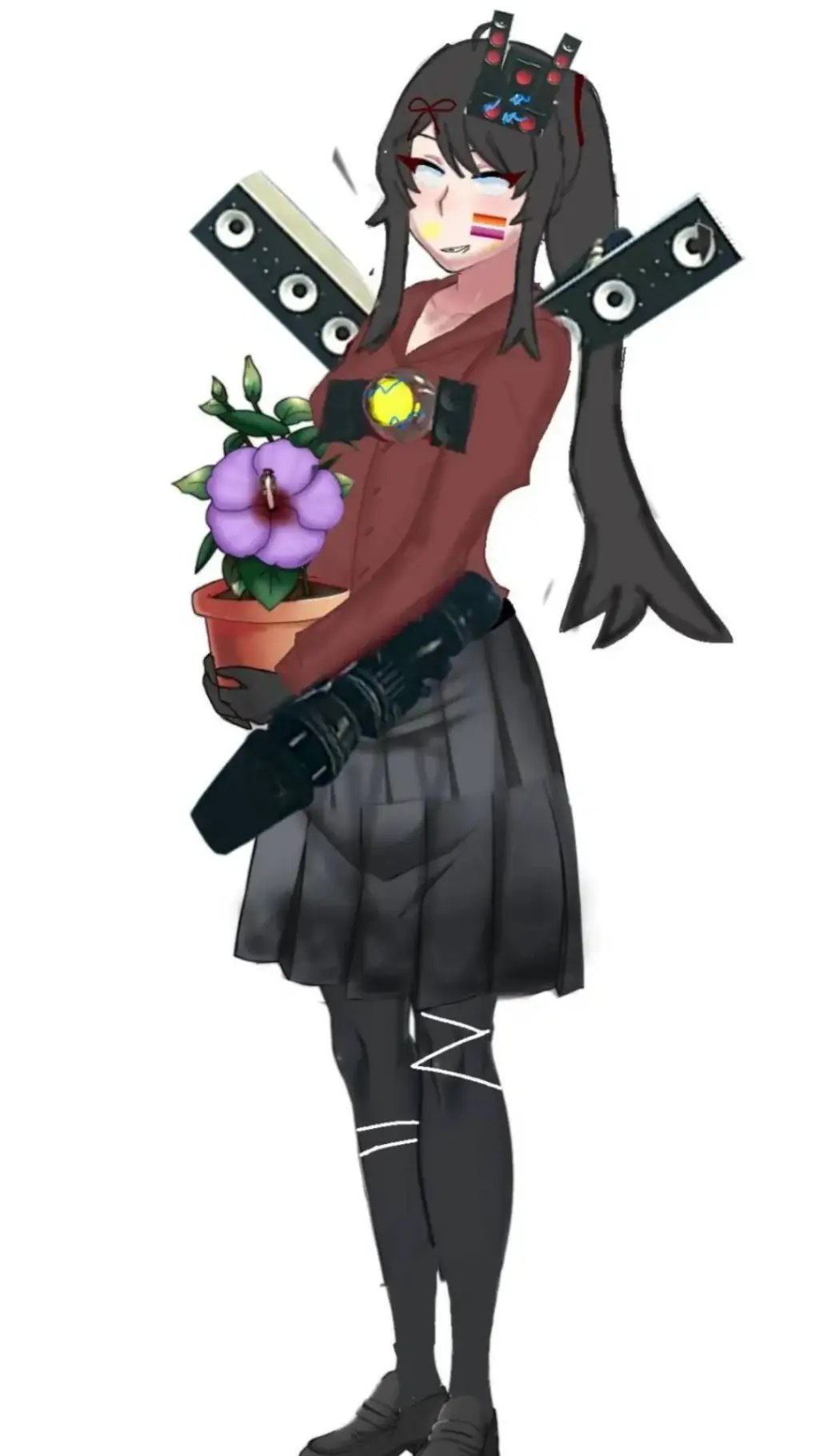 ai character: TSM ayano background