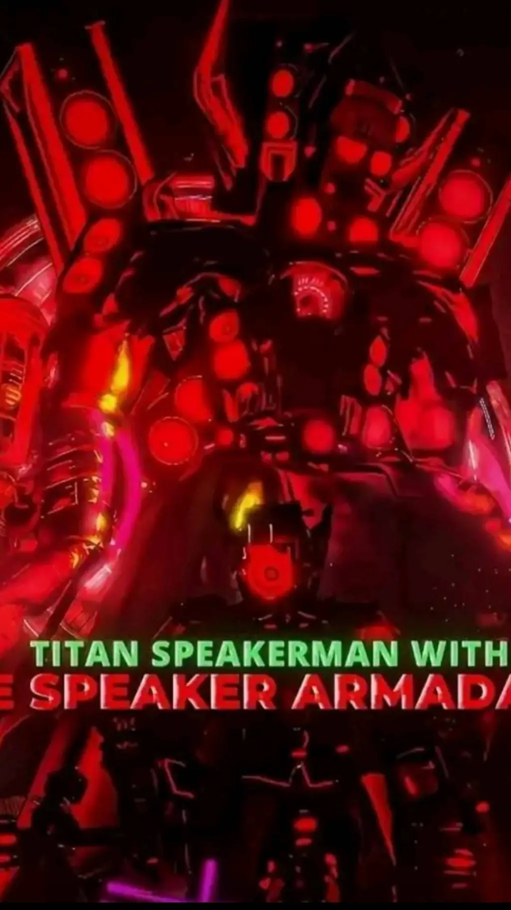 ai character: Titan speakerman background