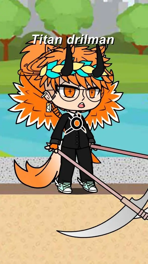ai character: Titan drilman upgr background