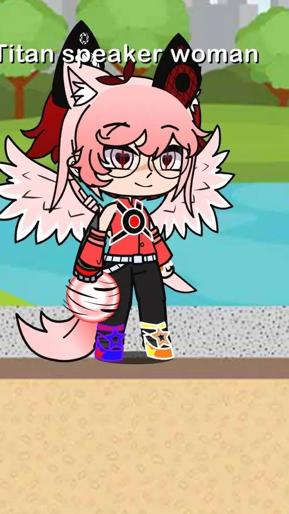 ai character: Titan speakerwom🇩🇪 background