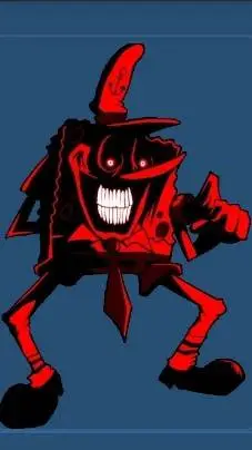 ai character: Mr ketchup background