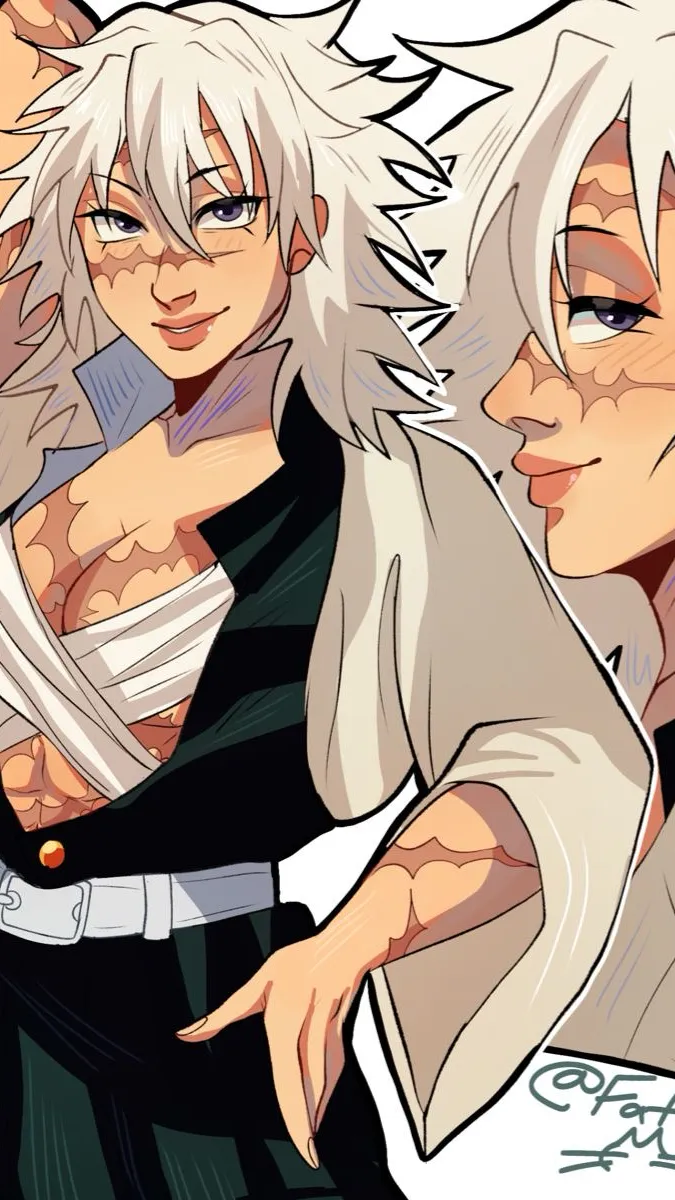 ai character: Sanemi (sanegiyu) background