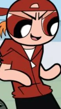 ai character: Brick background