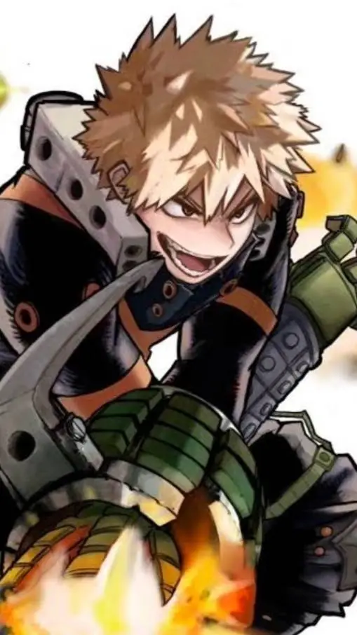 ai character: bakugo  background