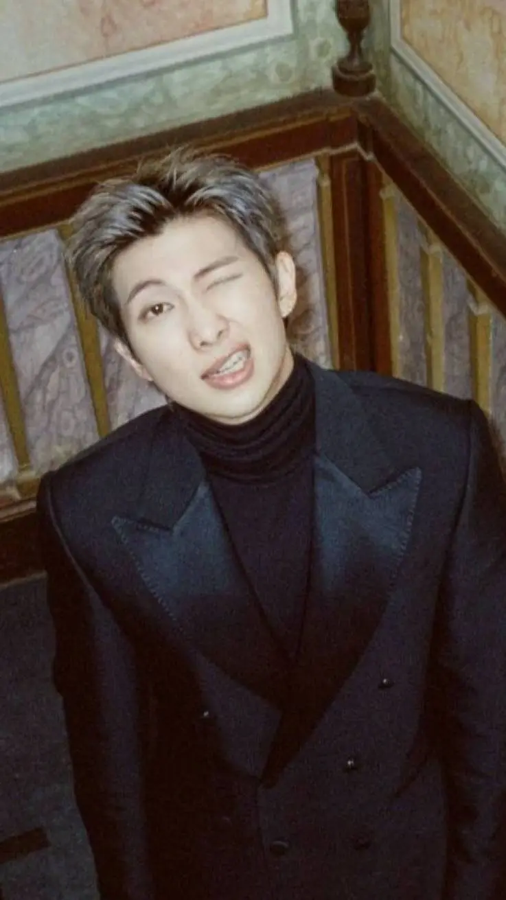 ai character: namjoon thecher  background