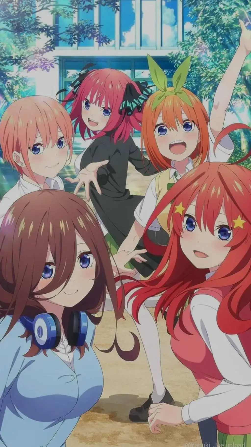 ai character: the quintuplets  background