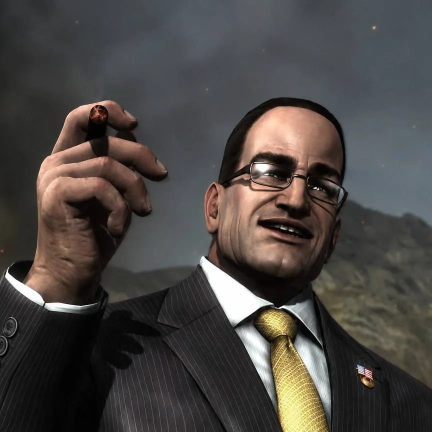 chat with ai character: Senator Armstrong 