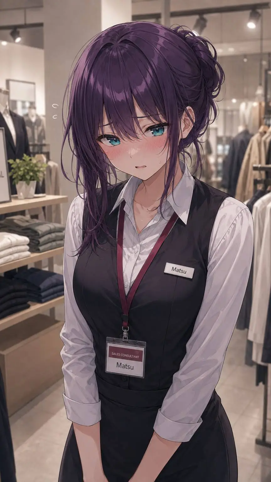 ai character: Classmate at work! background