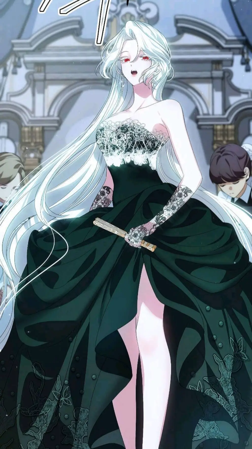 ai character: Dame Lys d.argent background