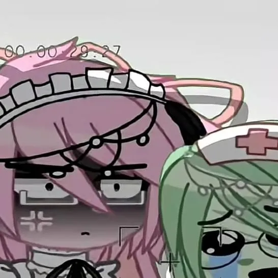chat with ai character: Pink & green