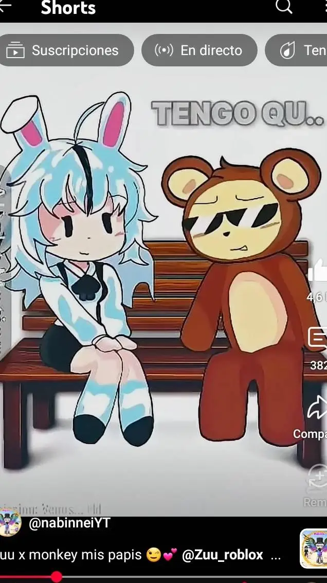 ai character: zuu x monkey background