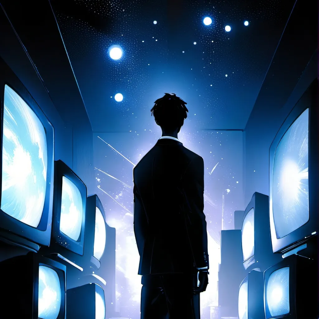 chat with ai character: shadow TV man 