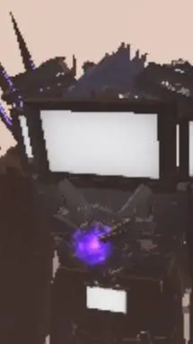 ai character: upgraded Titan TV  background