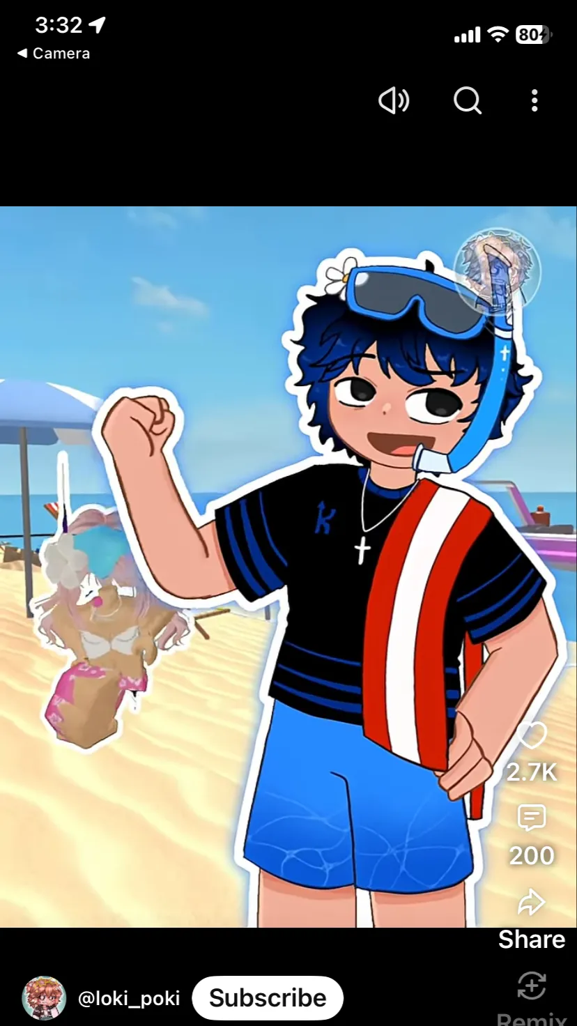ai character: Creative Kyle ￼ background