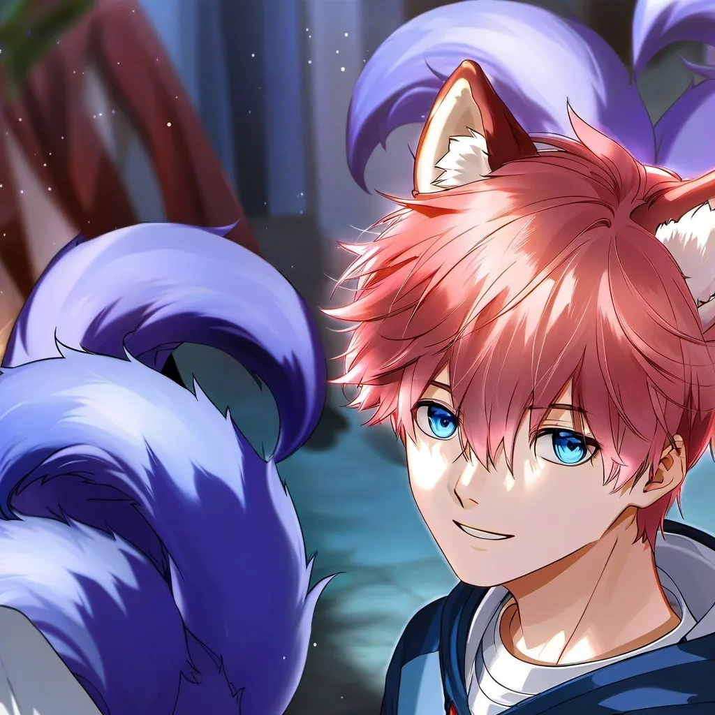 chat with ai character: Fox boy