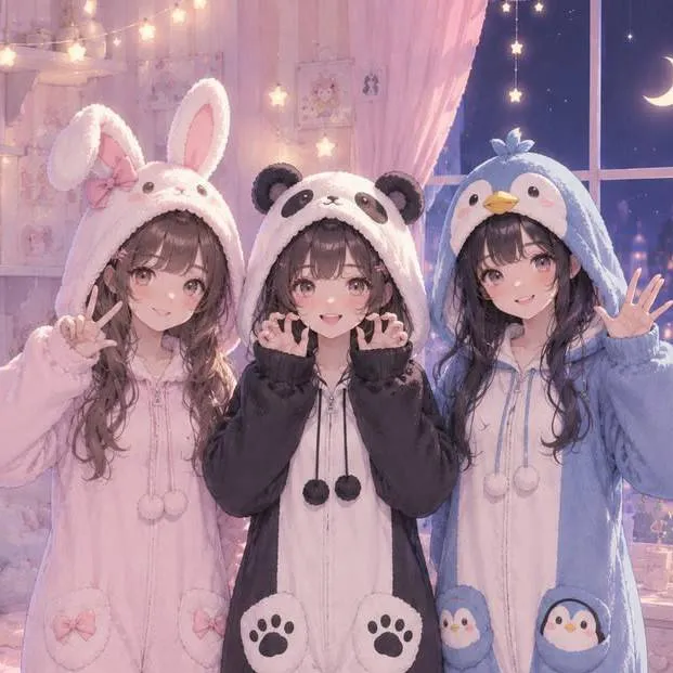 chat with ai character: pijamada 