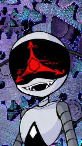 ai character: error 404 background